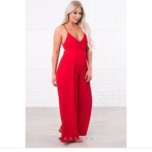 Nanamacs Red Jumpsuit
